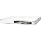 HPE Instant On 1930 24G Class4 PoE 4SFP/SFP+ 195W Switch - 28 Ports - Manageable - 3 Layer Supported - Modular - 234 W Power Consumption - 195 W PoE Budget - Optical Fiber, Twisted Pair - PoE Ports - Rack-mountable - Lifetime Limited Warranty