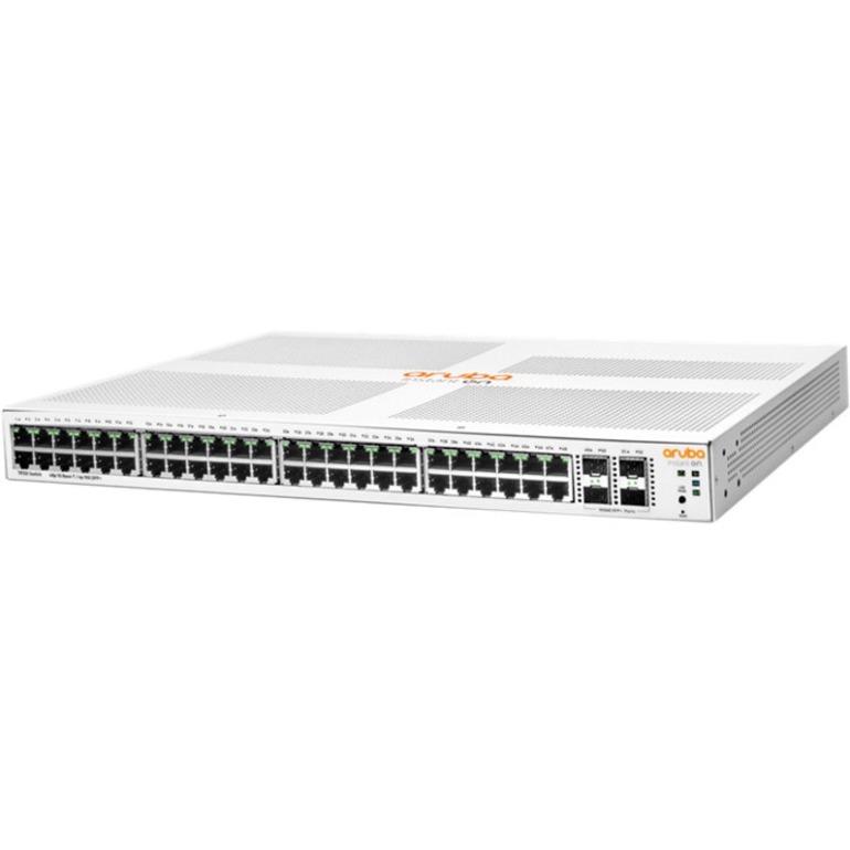 HPE Instant On 1930 48G 4SFP/SFP+ Switch - 48 Ports - Manageable - 4 Layer Supported - Modular - 36.90 W Power Consumption -