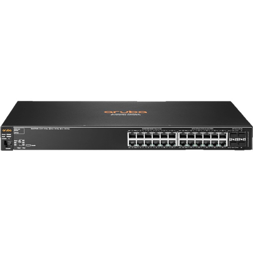 HPE 2530-24G Switch - 24 Ports - Manageable - Gigabit Ethernet - 10/100/1000Base-T, 1000Base-X - Refurbished - 3 Layer Suppor