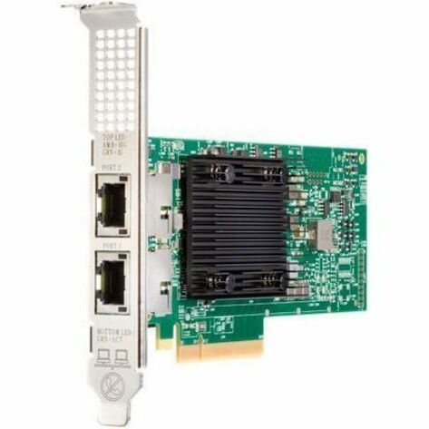 HPE Broadcom BCM57416 Ethernet 10Gb 2-port BASE-T Adapter for HPE - PCI Express 3.0 x8 - 10 Gbit/s Data Transfer Rate - 2 Port(s) - 2 - Twisted Pair - 10GBase-T - Plug-in Card