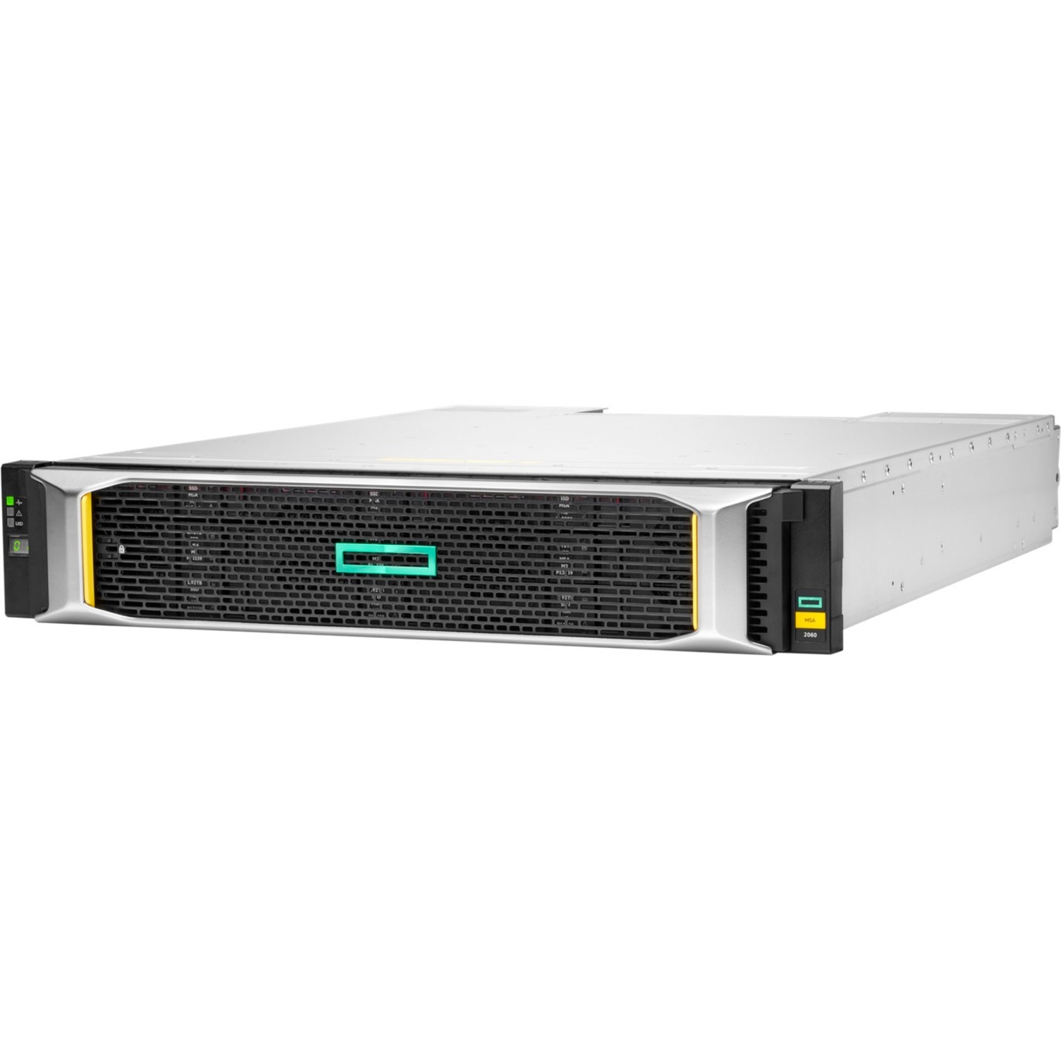 HPE MSA 2060 16Gb Fibre Channel LFF Storage - 12 x HDD Supported - 0 x HDD Installed - 12 x SSD Supported - 0 x SSD Installed - 2 x 12Gb/s SAS Controller - RAID Supported - 12 x Total Bays - 12 x 3.5" Bay - FCP - 2U - Rack-mountable
