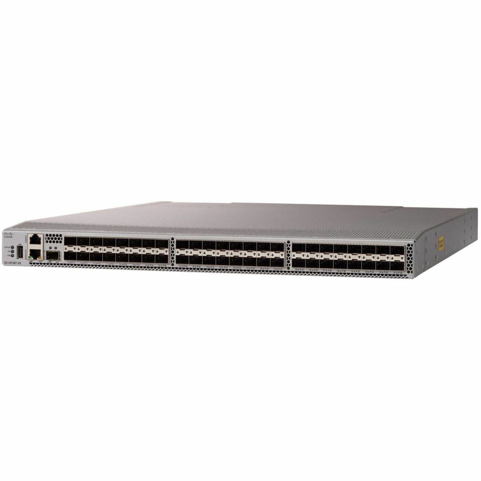 HPE SN6620C 32Gb 24-port 32Gb SFP+ Fibre Channel Switch (R0P13A) - 48 Ports - 32 Gbit/s - 32 Gigabit Ethernet, 16 Gigabit Ethernet, 8 Gigabit Ethernet - 24 x Total Expansion Slots - SFP+ - 24 x SFP+ Slots - Manageable - Rack-mountable - 1U - Redundant Power Supply