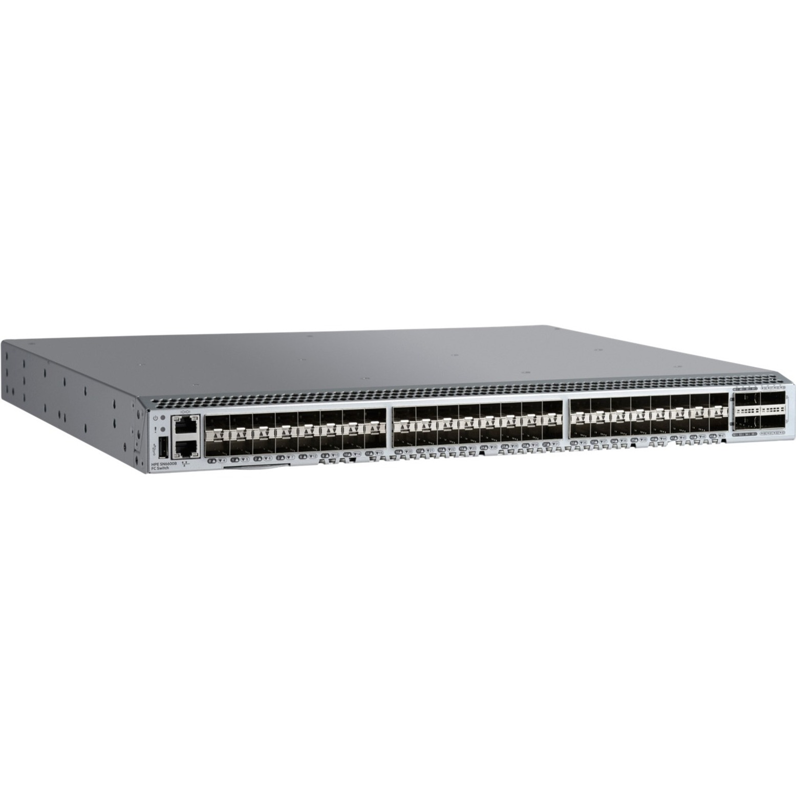 HPE SN6600B 32GB 48/24 16GB Short Wave SFP+ Fibre Channel Switch - 48 Fiber Channel Ports - 24 x Total Expansion Slots - SFP+