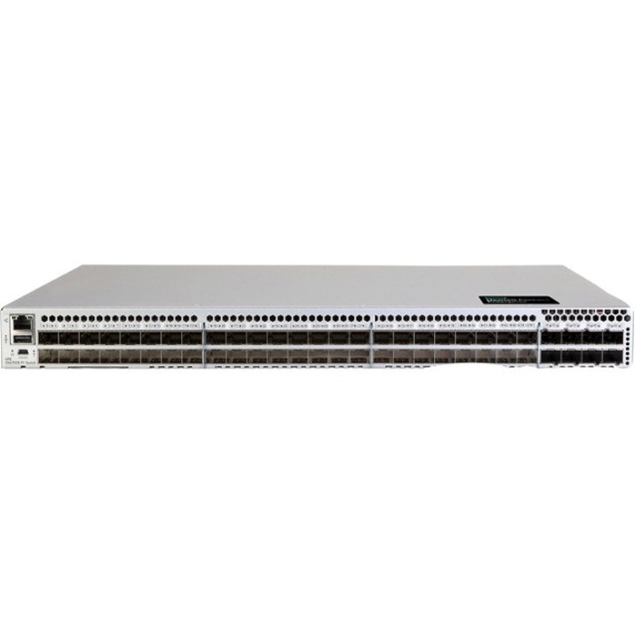 HPE SN6700B 64Gb 56/24 24-port 32Gb Short Wave SFP28 Integrated Fibre Channel Switch - 64 Gbit/s - 56 Fiber Channel Ports - 56 x Total Expansion Slots - Rack-mountable - 1U - Redundant Power Supply