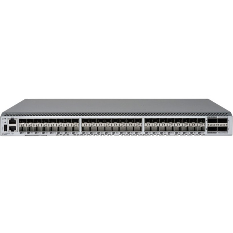 HPE SN6600B Fibre Channel Switch - 32 Gbit/s - 48 Fiber Channel Ports - 48 x Total Expansion Slots - Rack-mountable - 1U - Redundant Power Supply