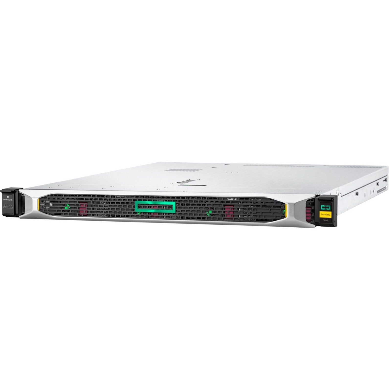 HPE StoreEasy 1460 16TB SATA Storage with Microsoft Windows Server IoT 2019 - 1 x Intel Xeon Bronze 3204 Hexa-core (6 Core) 1.90 GHz - 4 x HDD Supported - 4 x HDD Installed - 16 TB Installed HDD Capacity - 16 GB RAM - Serial Attached SCSI (SAS) Controller - 4 x Total Bays - 4 x 3.5" Bay - Gigabit Ethernet - Network (RJ-45) - Windows Server IoT 2019 - NFS, SMB, FTP, FTPS, HTTPS, HTTPS, iSCSI - 1U - Rack-mountable