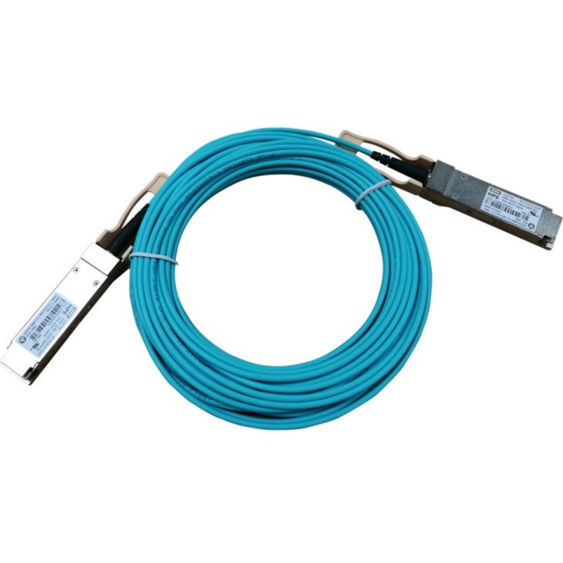 HPE X2A0 100G QSFP28 5m AOC Cable - 16.40 ft Fiber Optic Network Cable for Network Device, Transceiver - First End: 1 x QSFP28 Network - Second End: 1 x QSFP28 Network - 100 Gbit/s