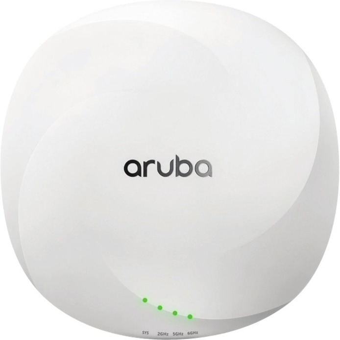 HPE AP-635 Tri Band 802.11ax 3.90 Gbit/s Wireless Access Point - Indoor - TAA Compliant - 2.40 GHz, 5 GHz, 6 GHz - Internal - MIMO Technology - 2 x Network (RJ-45) - 2.5 Gigabit Ethernet - PoE Ports - Bluetooth 5 - Desktop, Ceiling Mountable