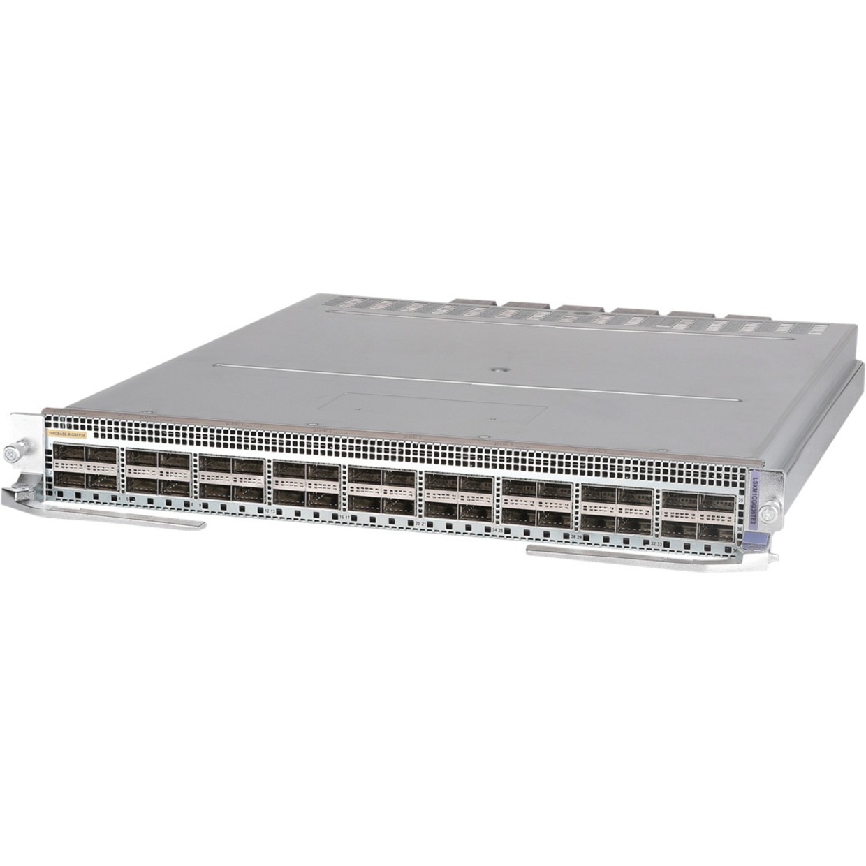 HPE FlexFabric 12900E 36-Port 100GbE QSFP28 Type X Module - For Optical Network, Data NetworkingOptical Fiber100 Gigabit Ethernet - 100GBase-X - 36 x Expansion Slots - QSFP28