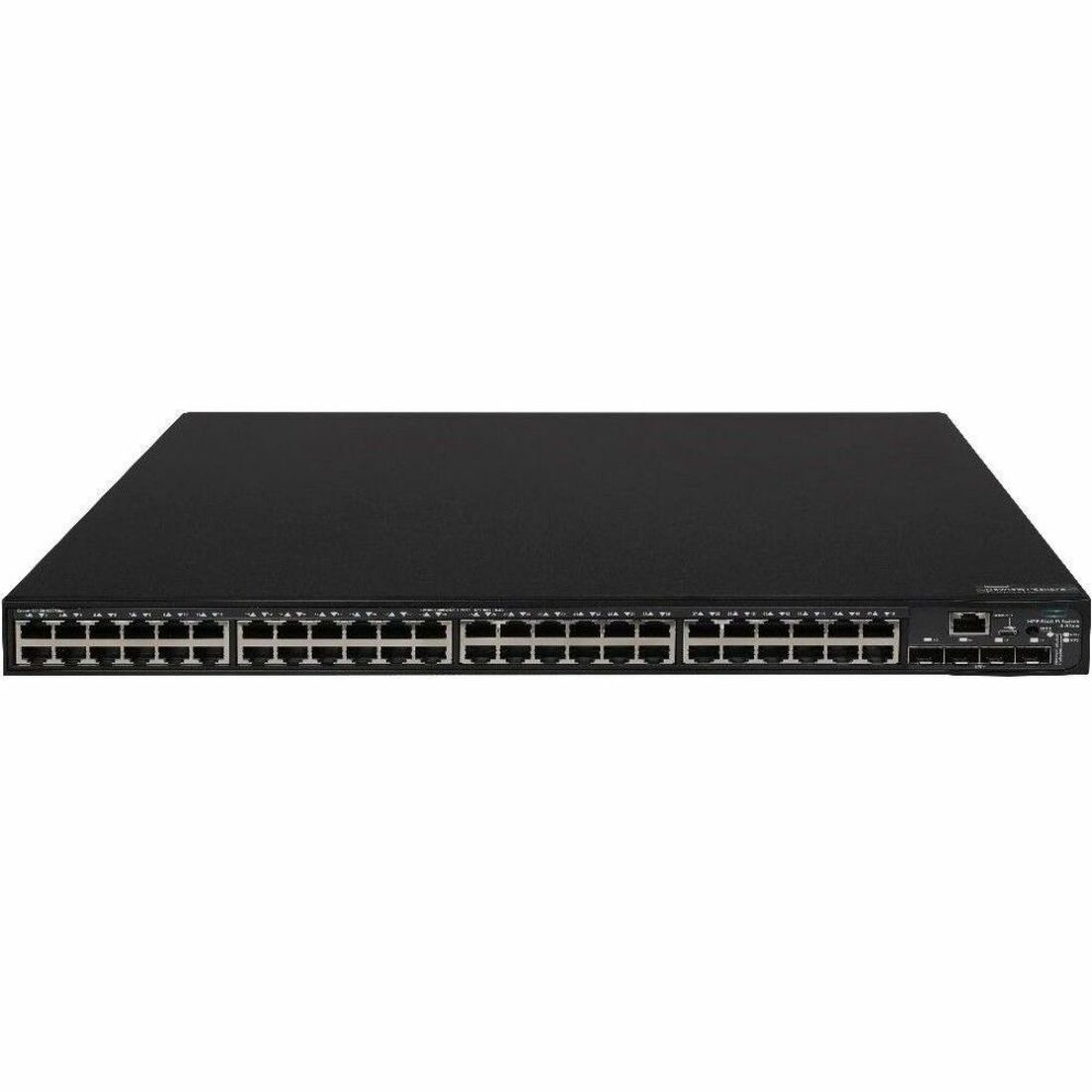 HPE FlexNetwork 5140 48G PoE+ 4SFP+ EI Switch - 48.0 Ports - Manageable - Gigabit Ethernet, 10 Gigabit Ethernet - 10/100/1000Base-T, 10GBase-X - 3 Layer Supported - Modular - 47 W Power Consumption - 370 W PoE Budget - Optical Fiber, Twisted Pair - PoE Ports - 1U - Rack-mountable, Cabinet Mount - Lifetime Limited Warranty