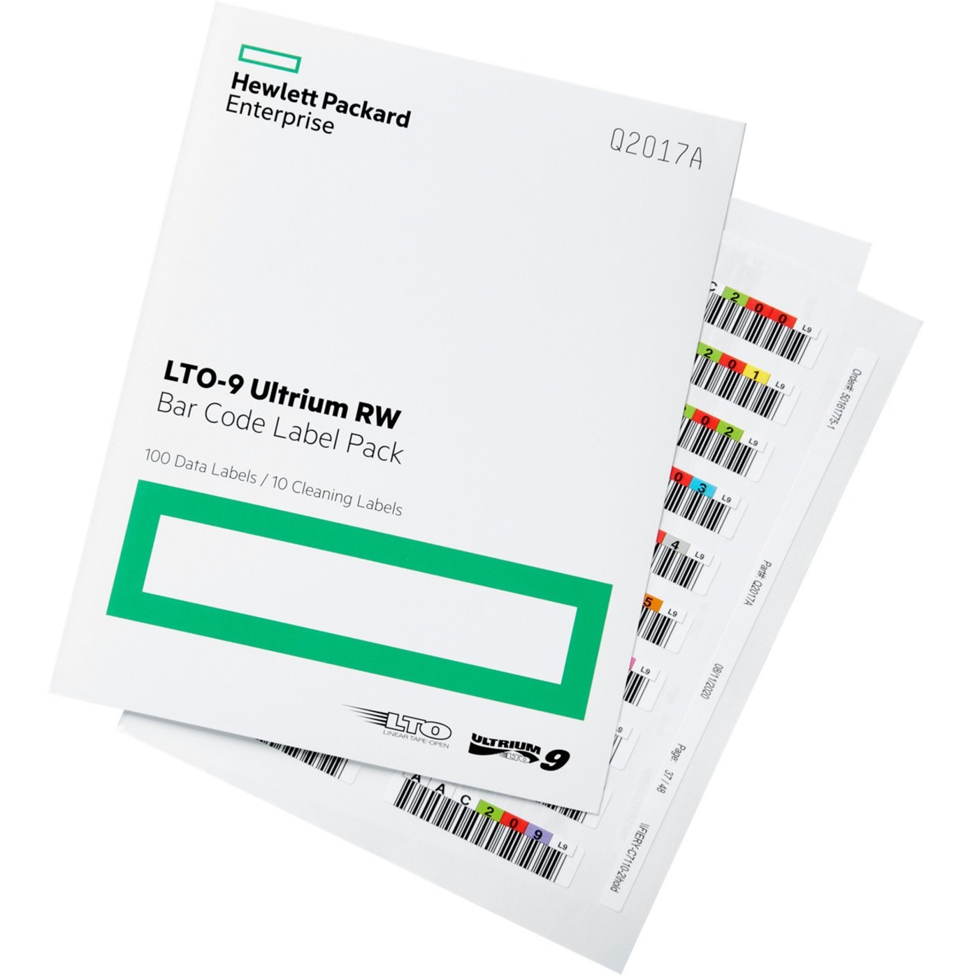 HPE LTO-9 Ultrium 45TB RW Custom Labeled 20 Data Cartridges with Cases - LTO-9 - Rewritable - Labeled - 18 TB (Native) / 45 TB (Compressed) - 3395.67 ft Tape Length - 20 Pack