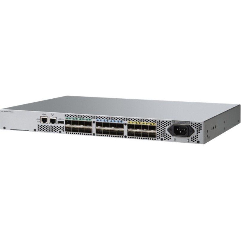HPE SN3600B Fibre Channel Switch - 24 Ports - 32 Gbit/s - 24 Fiber Channel Ports - 24 x Total Expansion Slots - Rack-mountable - 1U