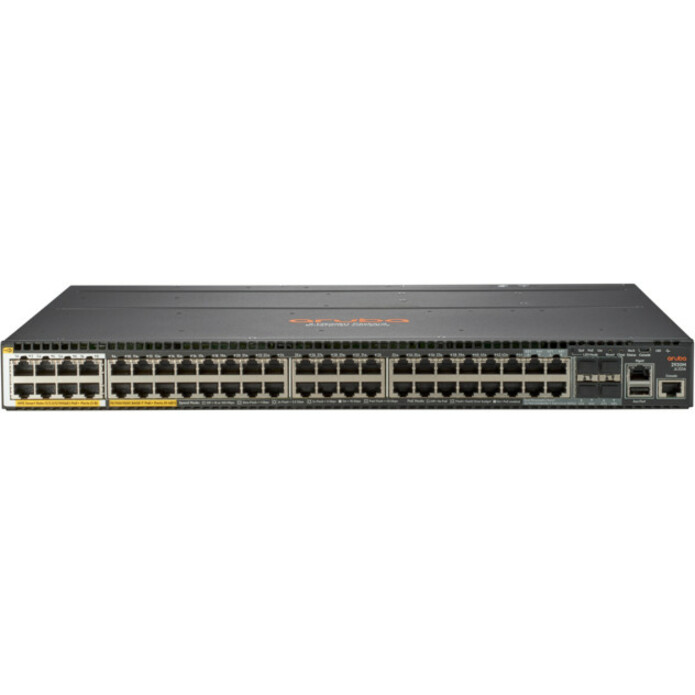 HPE 2930M 40G 8 HPE Smart Rate PoE+ 1-Slot Switch - 48 Ports - Manageable - Refurbished - 3 Layer Supported - Modular - 4 SFP