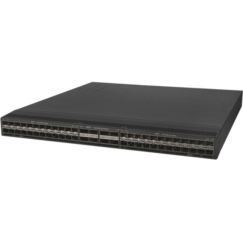 HPE FlexFabric 5945 48SFP28 8QSFP28 Switch - Manageable - 1000Base-X - Refurbished - 3 Layer Supported - Modular - 2 SFP Slots - 224 W Power Consumption - Optical Fiber - 1U - Rack-mountable
