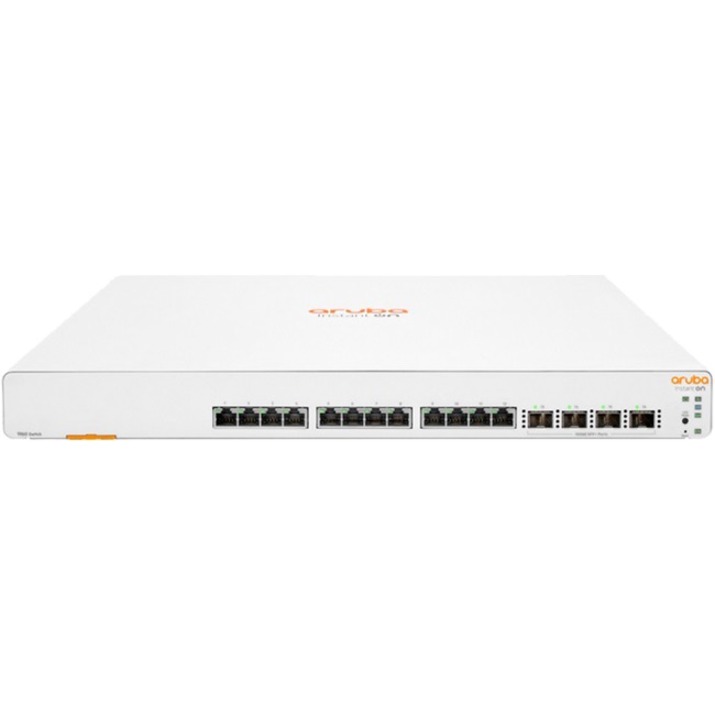 HPE Instant On 1960 12XGT 4SFP+ Switch - 12 Ports - Manageable - 10 Gigabit Ethernet - 10GBase-T, 10GBase-X - 2 Layer Support