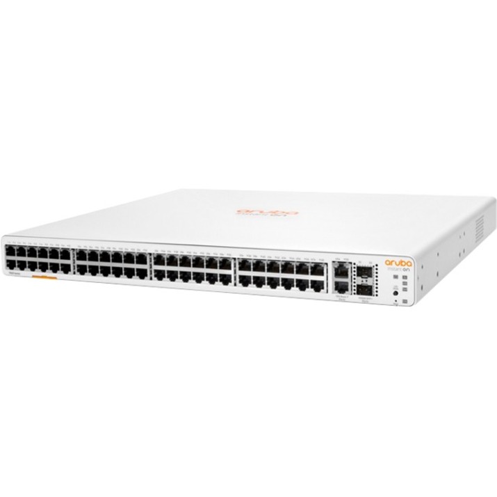 HPE Instant On 1960 48G 2XGT 2SFP+ Switch - 48 Ports - Manageable - 10 Gigabit Ethernet, Gigabit Ethernet - 10GBase-T, 10GBas