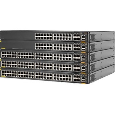 HPE 6200F 48G Class4 PoE 4SFP+ 740W Switch - 48 Ports - Manageable - 3 Layer Supported - Modular - 76 W Power Consumption - 7