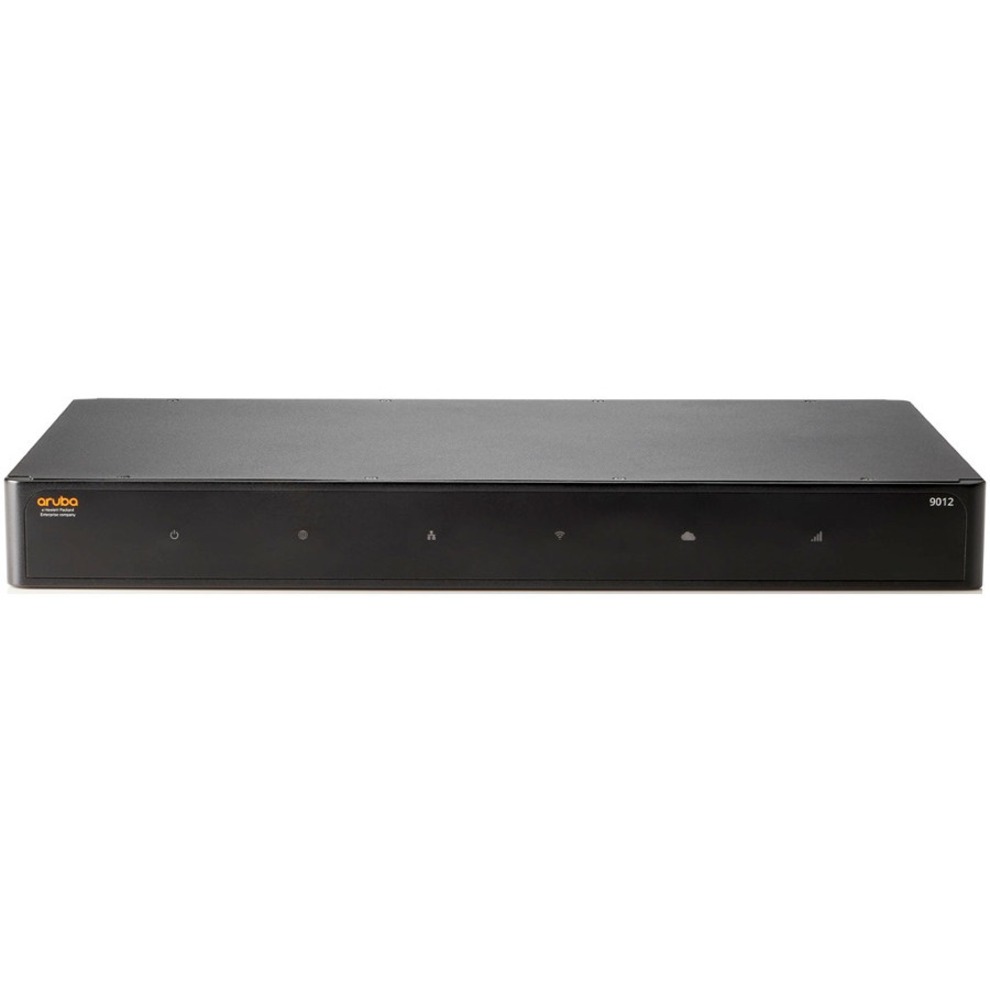 HPE 9012 Gateway - 12 Ports - PoE Ports - Management Port - Gigabit Ethernet - Rack-mountable - TAA Compliant