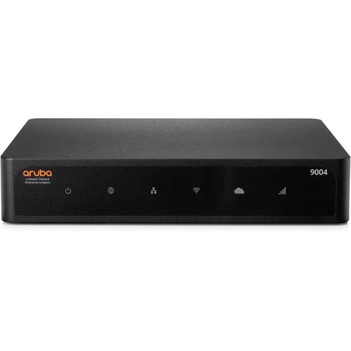 HPE 9004 (RW) FIPS/TAA 4-Port 10/100/1000BASE-T LTE Branch Gateway - 4 Ports - Management Port - Gigabit Ethernet - 1U - Desk