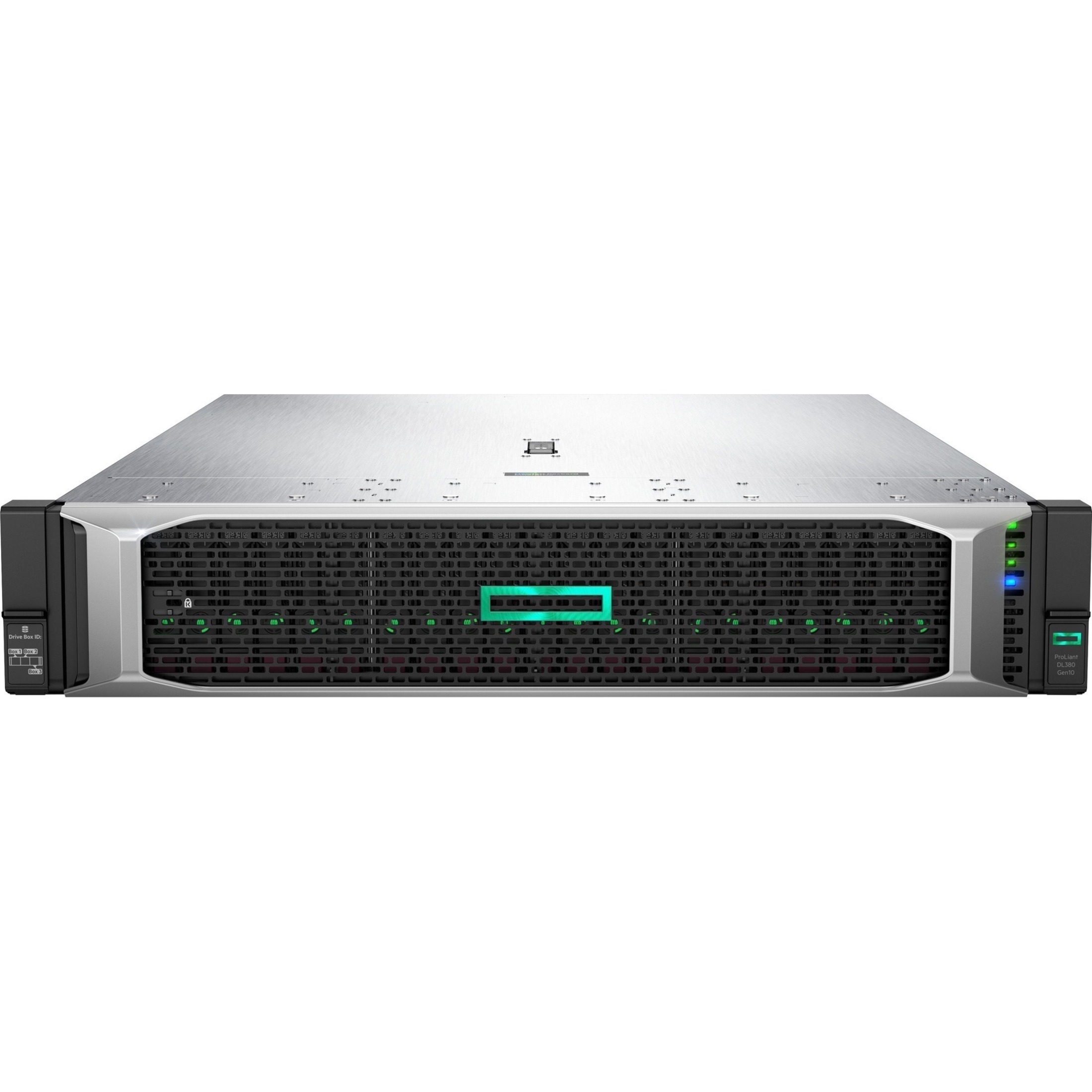 HPE ProLiant DL380 G10 2U Rack Server - 1 Xeon Silver 4210R 2.40 GHz - 32 GB RAM - 12Gb/s SAS Controller - Intel C621 Chip - 2 Processor Support - 1.54 TB RAM Support - DDR4 SDRAM Up to 16 MB Graphic Card - Gigabit Ethernet - 8 x Total Bay(s) - 8 x SFF Bay(s) - 1 x 800 W - Intel Optane Memory Ready