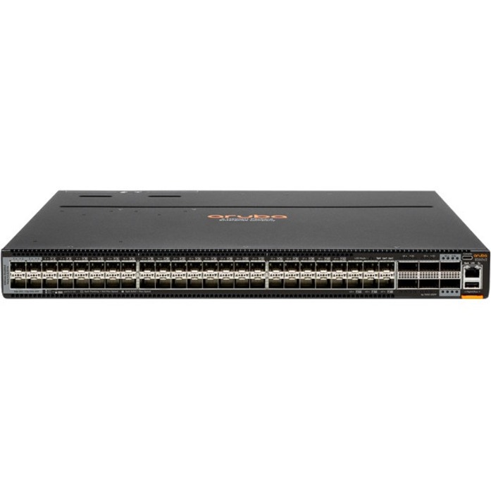 HPE CX 8360v2 8360-48Y6C Ethernet Switch - Manageable - 25 Gigabit Ethernet, 100 Gigabit Ethernet - 25GBase-X, 100GBase-X - 3 Layer Supported - Modular - 725 W Power Consumption - Optical Fiber - 1U - Cabinet Mount, Surface Mount, Rack-mountable - TAA Compliant