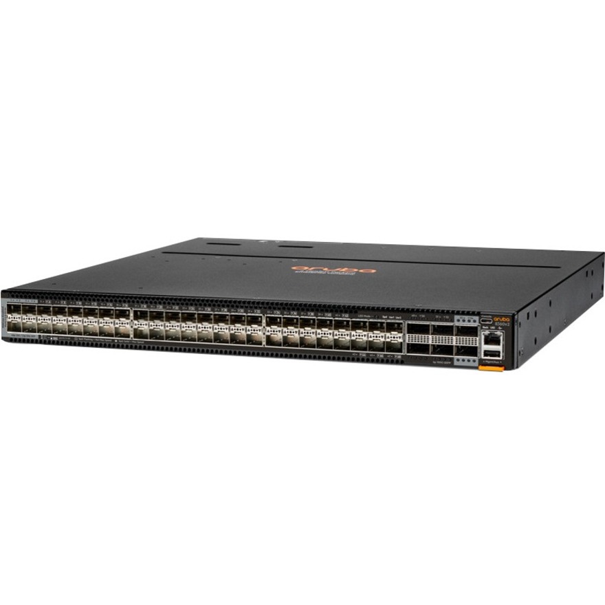 HPE 8360v2- 48Y4C Ethernet Switch - Manageable - 25 Gigabit Ethernet, 100 Gigabit Ethernet - 25GBase-X, 100GBase-X - 3 Layer Supported - Modular - 725 W Power Consumption - Optical Fiber - 1U - Rack-mountable - Lifetime Limited Warranty - TAA Compliant