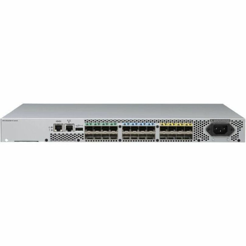 HPE SN3600B Fibre Channel Switch - 24 Ports - 32 Gbit/s - 24 Fiber Channel Ports - 24 x Total Expansion Slots - Manageable - Rack-mountable - 1U
