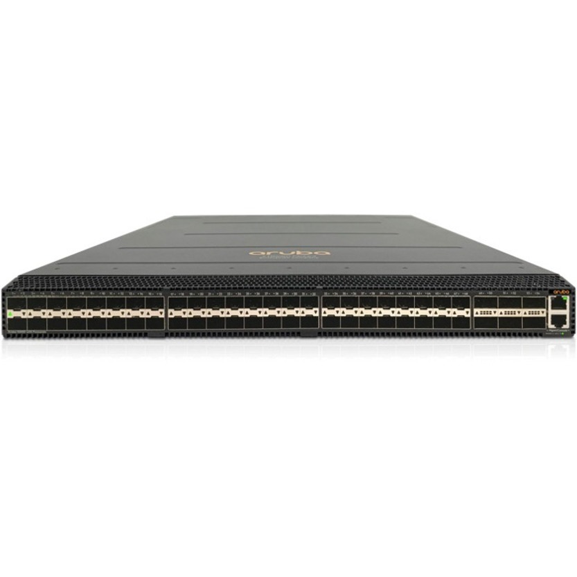 HPE CX 10000-48Y6C Ethernet Switch - Manageable - 25 Gigabit Ethernet, 100 Gigabit Ethernet - 25GBase-X, 100GBase-X - 3 Layer Supported - Modular - 550 W Power Consumption - Optical Fiber - Rack-mountable