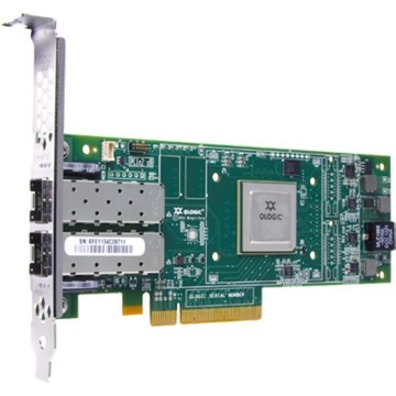 HPE SN1100Q 16Gb Dual Port Fibre Channel Host Bus Adapter - PCI Express 3.0 - 16 Gbit/s - 2 x Total Fibre Channel Port(s) - 2 x LC Port(s) - 2 x Total Expansion Slot(s) - SFP+ - Plug-in Card
