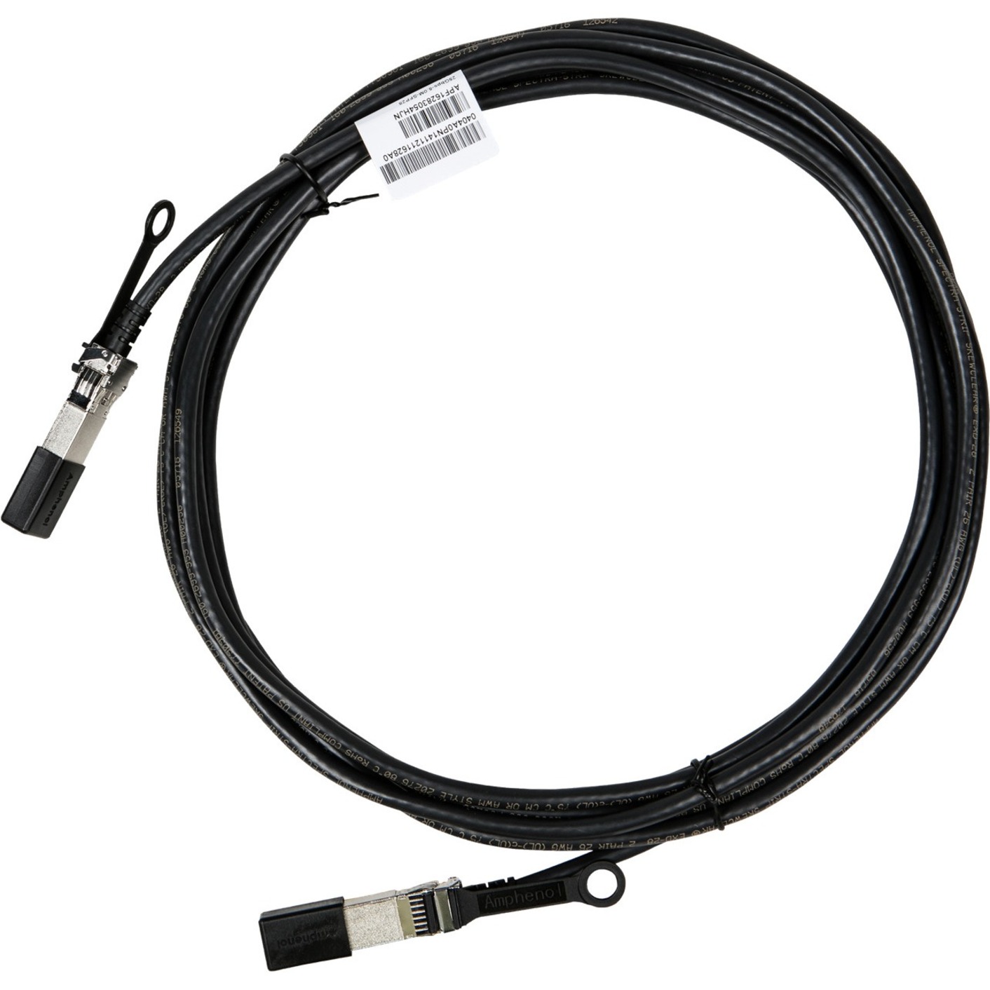HPE X240 25G SFP28 to SFP28 5m Direct Attach Copper Cable - 16.40 ft Fiber Optic Network Cable for Network Device, Network Switch - First End: 1 x SFP28 Network - Male - Second End: 1 x SFP28 Network - Male - 25 Gbit/s - Refurbished