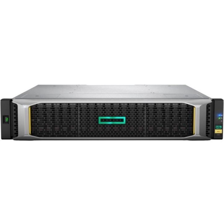 HPE MSA 2050 SAS Dual Controller SFF Storage - Refurbished - 24 x HDD Supported - 76.80 TB Supported HDD Capacity - 0 x HDD Installed - 2 x 12Gb/s SAS Controller - RAID Supported - 1, 5, 6, 10 RAID Levels - 24 x Total Bays - 24 x 2.5" Bay - 6 SAS Port(s) External - 2U - Rack-mountable