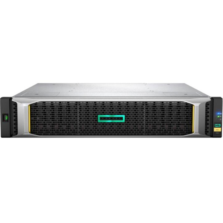 HPE MSA 2052 SAS Dual Controller SFF Storage - Refurbished - 24 x HDD Supported - 0 x HDD Installed - 24 x SSD Supported - 2 x SSD Installed - 1.60 TB Total Installed SSD Capacity - 2 x 12Gb/s SAS Controller - RAID Supported - 1, 5, 6, 10 RAID Levels - 24 x Total Bays - 24 x 2.5" Bay - 10 SAS Port(s) External - 2U - Rack-mountable