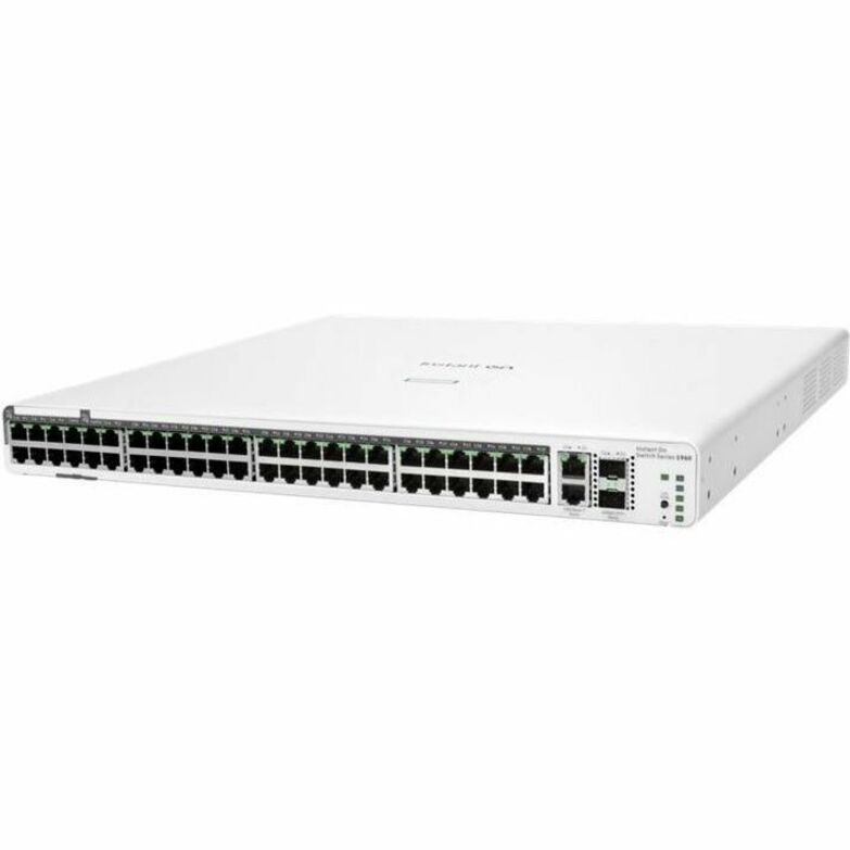 Aruba Instant On Ethernet Switch - 50 Ports - Manageable - Gigabit Ethernet, 10 Gigabit Ethernet - 10/100/1000Base-T, 10GBase-T, 10GBase-X - 2 Layer Supported - Modular - 790 W Power Consumption - Optical Fiber, Twisted Pair - PoE Ports