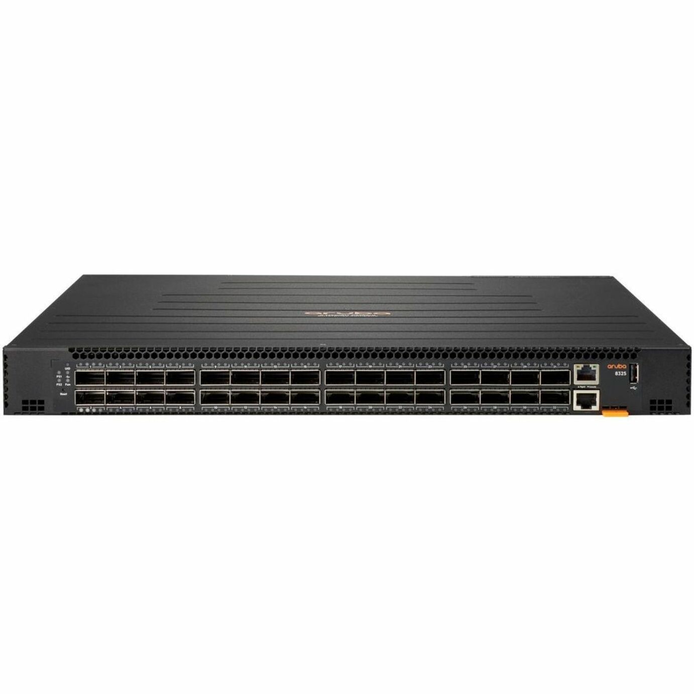 HPE CX 8325 32 QSFP 28 Port Ethernet Switch - Manageable - 100 Gigabit Ethernet, 40 Gigabit Ethernet - 100GBase-X - 3 Layer Supported - 550 W Power Consumption - Optical Fiber - 1U - Rack-mountable - TAA Compliant