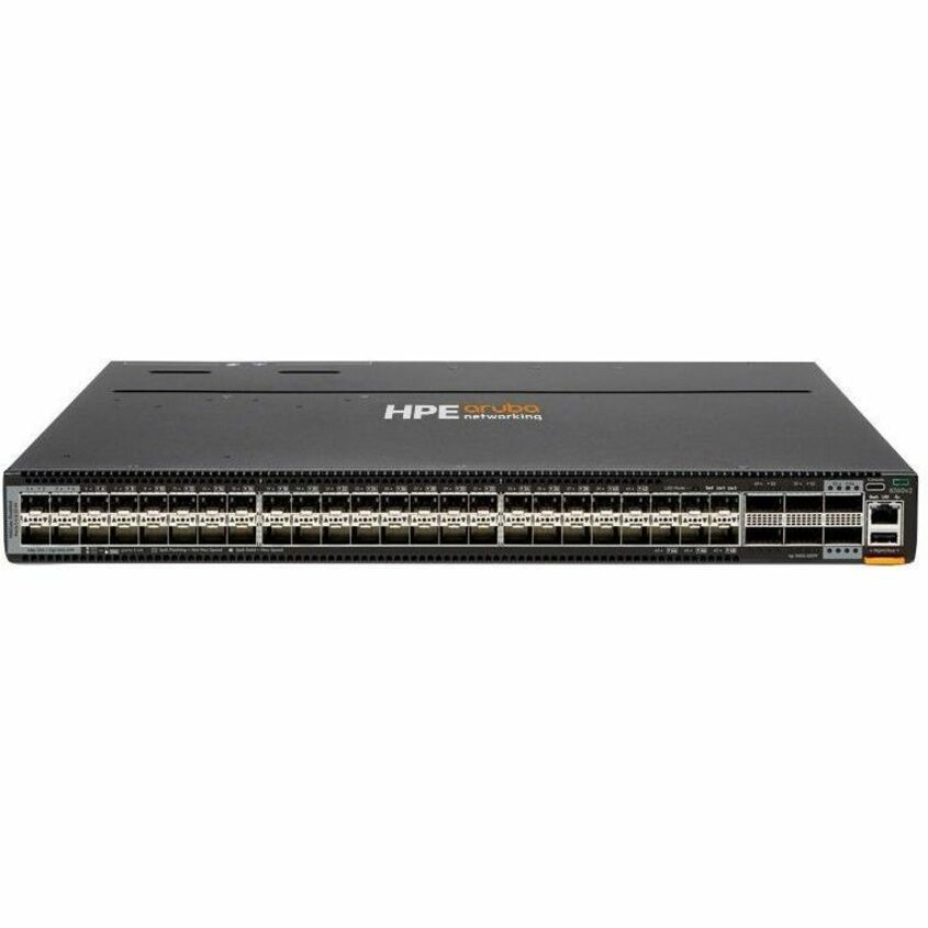Aruba 8360v2- 48Y4C Ethernet Switch - Manageable - 25 Gigabit Ethernet, 100 Gigabit Ethernet - 25GBase-X, 100GBase-X - 3 Layer Supported - Modular - 725 W Power Consumption - Optical Fiber - 1U - Rack-mountable - Lifetime Limited Warranty - TAA Compliant