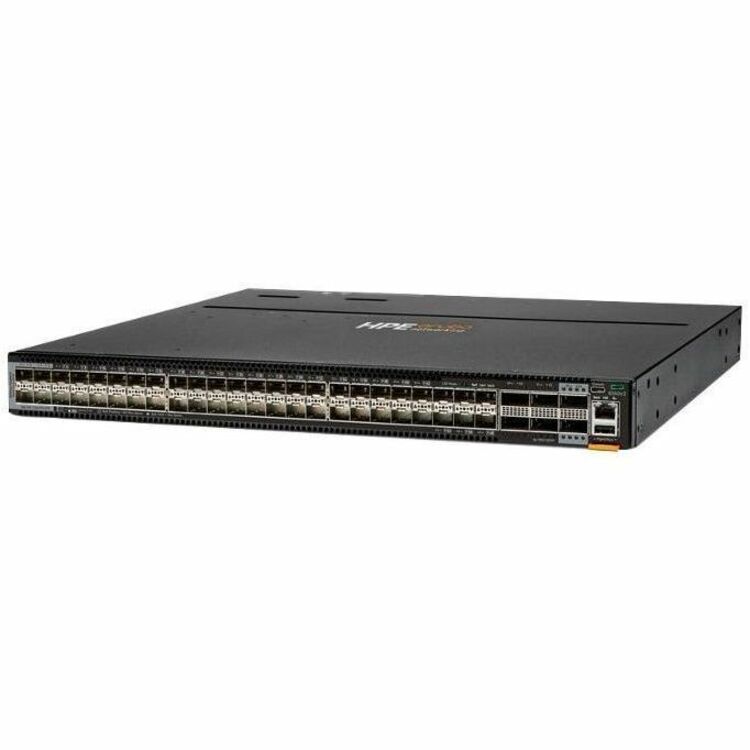 Aruba CX 8360-48Y6C v2 48p 25G SFP/+/28 4 Sec 6p 100G QSFP+/28 2 Sec FB 5Fs 2 AC Bdl - Manageable - Gigabit Ethernet, 10 Gigabit Ethernet, 25 Gigabit Ethernet, 40 Gigabit Ethernet, 100 Gigabit Ethernet - 1000Base-X, 10GBase-X, 25GBase-X, 40GBase-X, 100GBase-X - 3 Layer Supported - 725 W Power Consumption - Optical Fiber - Rack-mountable - Lifetime Limited Warranty