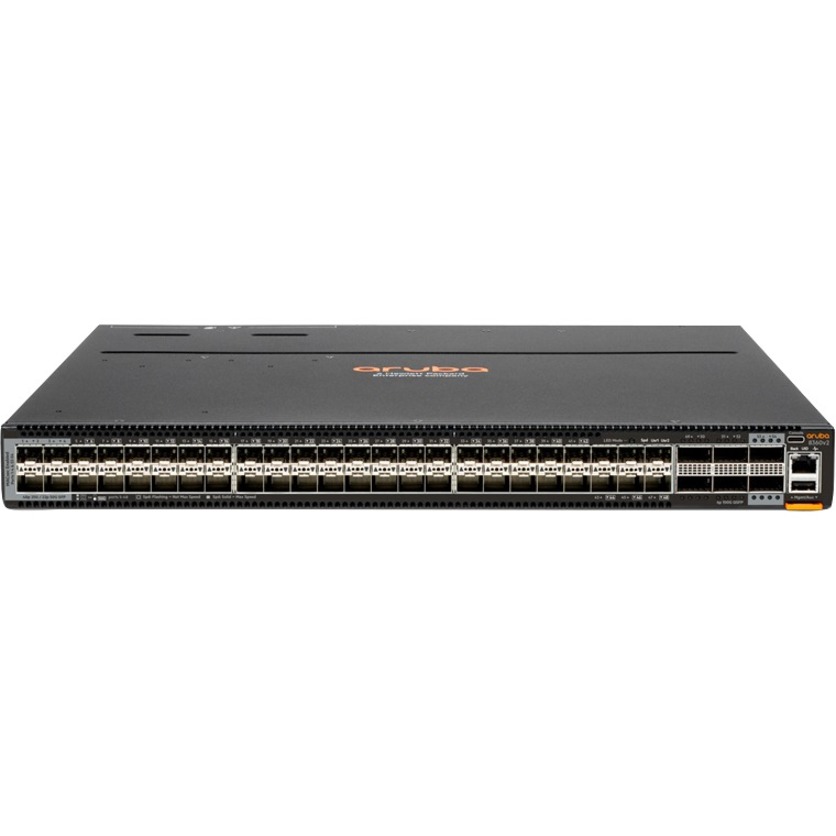 HPE 8360v2-48Y4C Ethernet Switch - Manageable - 25 Gigabit Ethernet, 100 Gigabit Ethernet - 25GBase-X, 100GBase-X - 3 Layer Supported - Modular - 725 W Power Consumption - Optical Fiber - 1U - Rack-mountable - Lifetime Limited Warranty - TAA Compliant