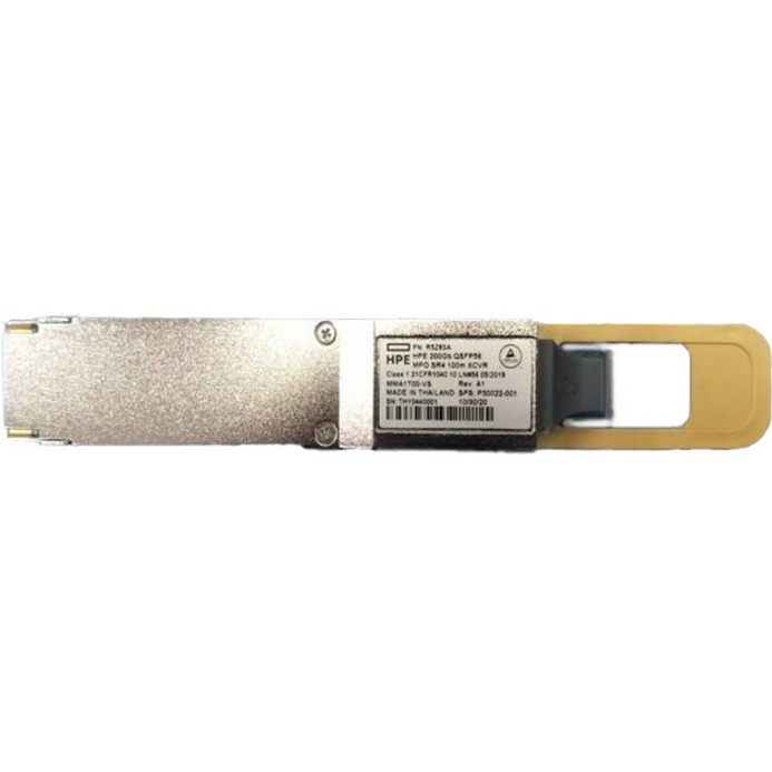 HPE 200GbE QSFP56 to 2xQSFP56 2m Direct Attach Copper Cable - 6.56 ft QSFP56 Network Cable for Network Device, Transceiver - Second End: 2 x QSFP56 Network - 200 Gbit/s