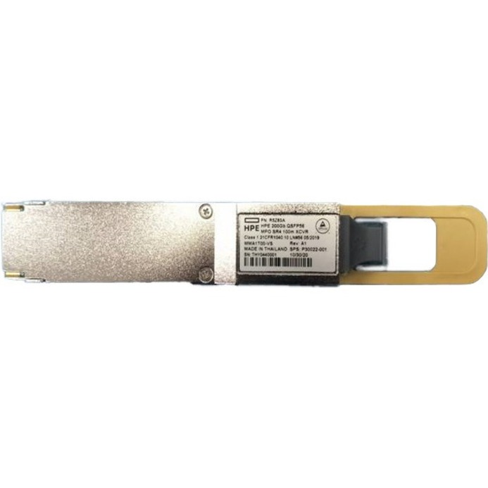 HPE 200GbE QSFP56 to 2xQSFP56 2.5m Direct Attach Copper Cable - 8.20 ft QSFP56 Network Cable for Network Device, Transceiver - Second End: 2x QSFP56 Network - 200 Gbit/s