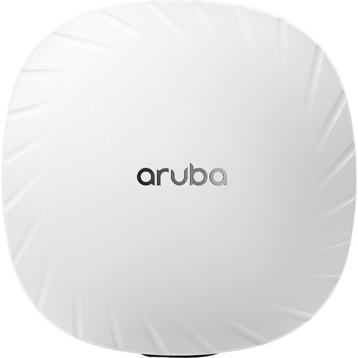 HPE AP-535 Dual Band IEEE 802.11ax 3.55 Gbit/s Wireless Access Point - 2.40 GHz, 5 GHz - 4 x Internal Antenna(s) - Internal - MIMO Technology - 2 x Network (RJ-45) - 5 Gigabit Ethernet - Bluetooth 5 - Wall Mountable, Ceiling Mountable, Rail-mountable