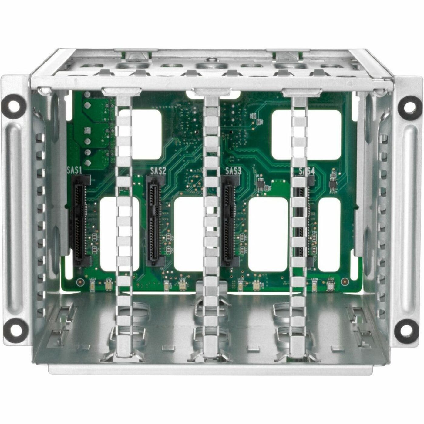HPE Drive Enclosure Serial Attached SCSI (SAS), PCI Express NVMe Internal - 8 x HDD Supported - 8 x SSD Supported - 8 x Total Bay - 8 x 2.5" Bay