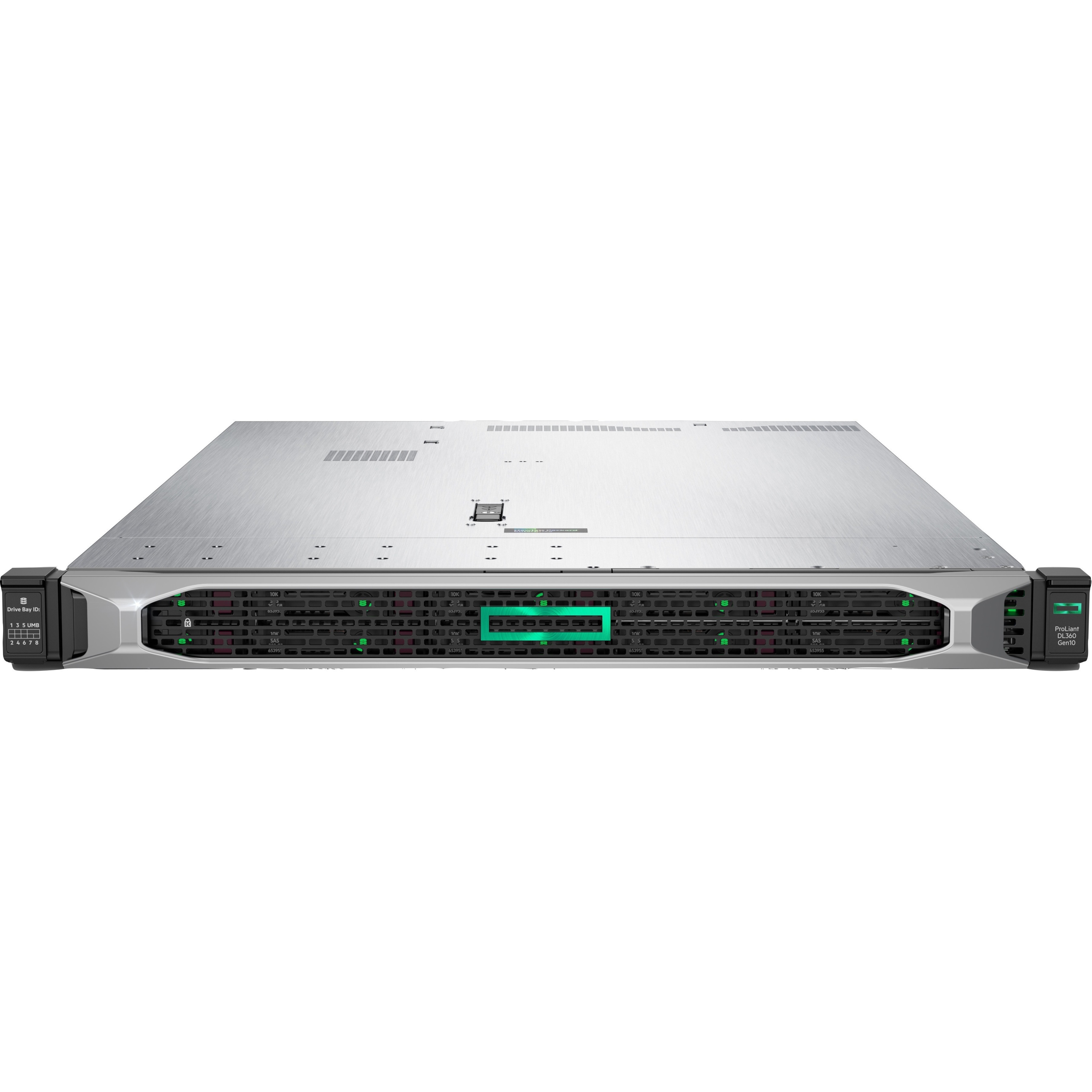 HPE ProLiant DL360 G10 1U Rack Server - 1 Xeon Silver 4214R 2.40 GHz - 32 GB RAM - Serial ATA/600, 12Gb/s SAS Controller - Refurbished - Intel C621 Chip - 2 Processor Support - 1.54 TB RAM Support - DDR4 SDRAM Up to 16 MB Graphic Card - Gigabit Ethernet - 8 x Total Bay(s) - 8 x SFF Bay(s) - Hot Swappable Bays - 1 x 500 W - Intel Optane Memory Ready