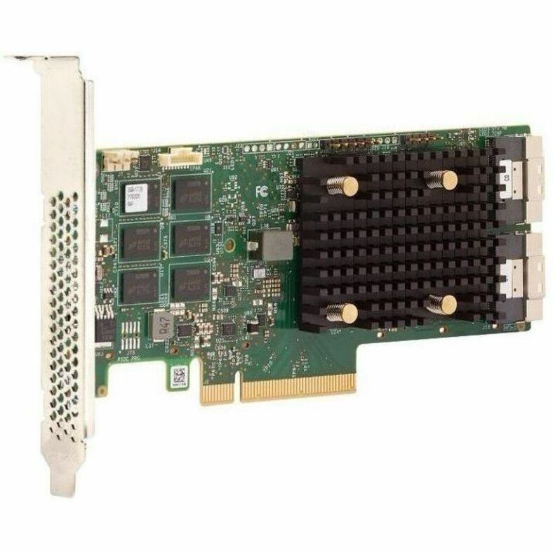 HPE Broadcom MegaRAID MR216i-p SAS Controller - 12Gb/s SAS - PCI Express 4.0 x16 - Low-profile - Plug-in Card - RAID Supported - 0, 1, 10 RAID Level - 16 Total SAS Port(s) - 16 SAS Port(s) Internal - PC