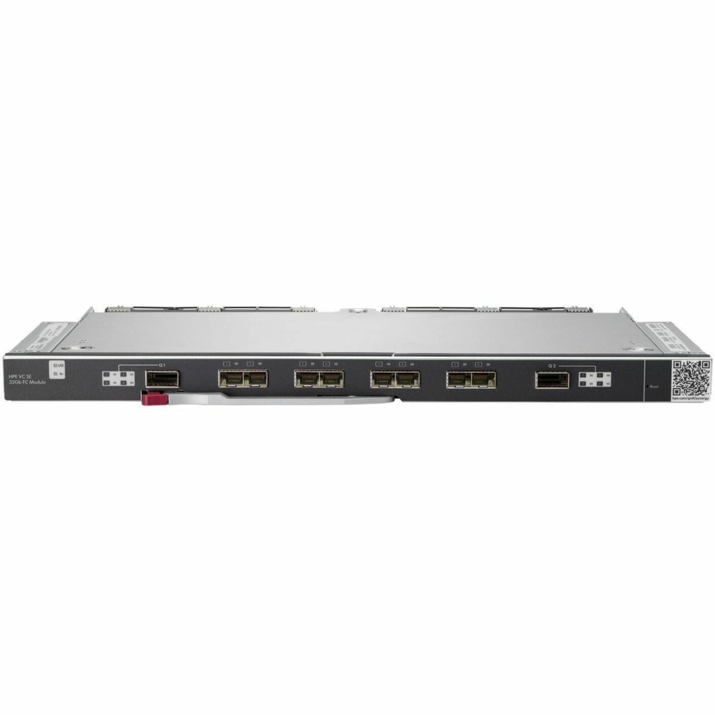 HPE Virtual Connect SE 32Gb Fibre Channel Module for Synergy - For Data Networking, Optical NetworkOptical Fiber32 Gigabit Ethernet - Fiber Channel - 32 Gbit/s - 10 x Expansion Slots - QSFP+, SFP+ - Hot-pluggable
