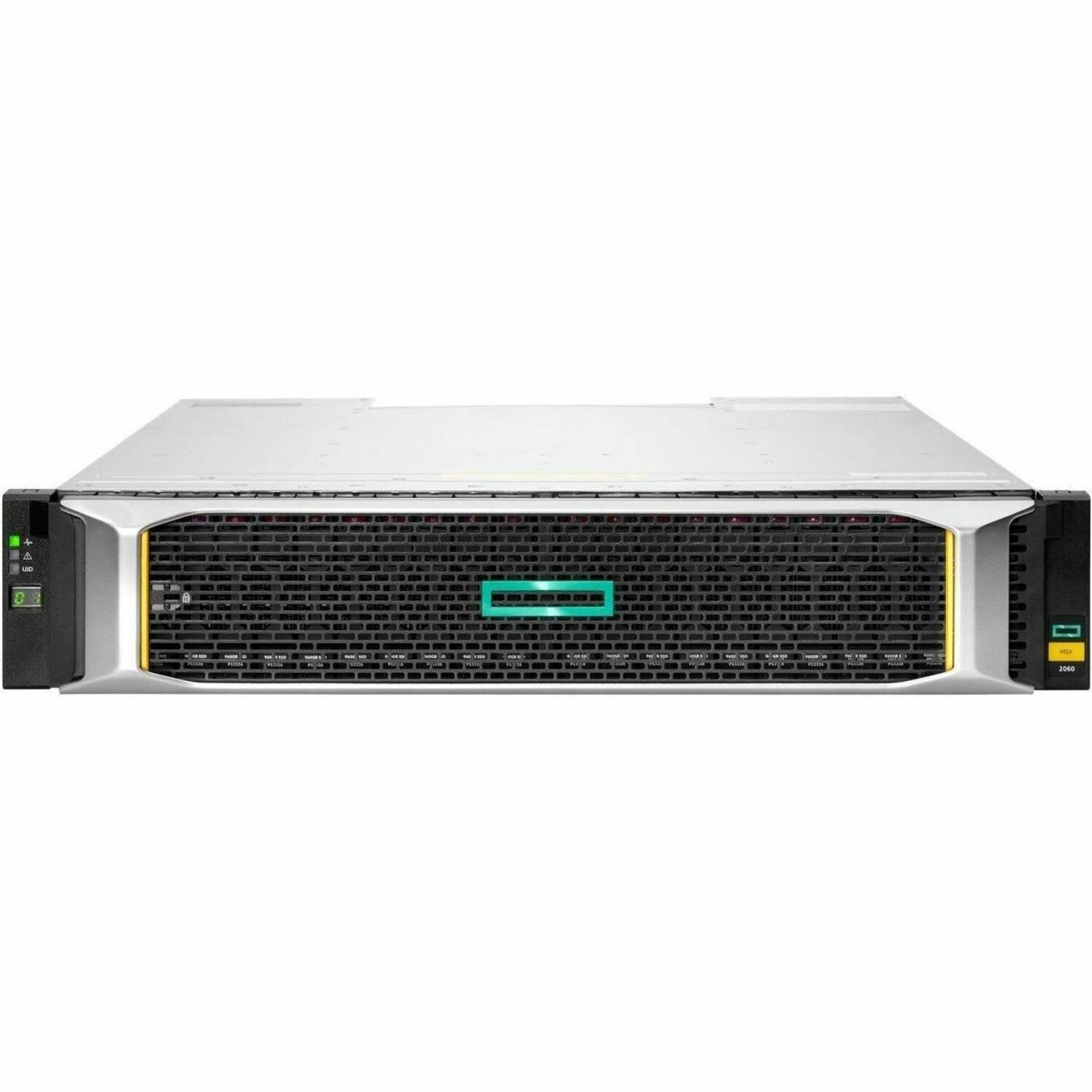 HPE MSA 2060 12Gb SAS SFF Storage - Refurbished - 24 x HDD Supported - 0 x HDD Installed - 24 x SSD Supported - 0 x SSD Installed - 2 x 12Gb/s SAS Controller - RAID Supported - 24 x Total Bays - 24 x 2.5" Bay - 8 SAS Port(s) External - 2U - Rack-mountable