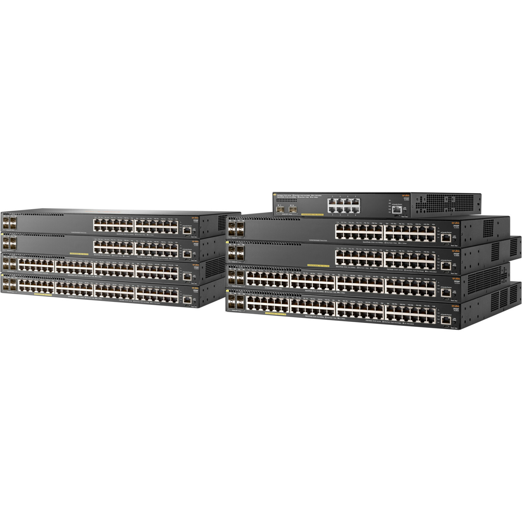HPE 2930F 24G PoE+ 4SFP Switch - 24 Ports - Manageable - 3 Layer Supported - Modular - 4 SFP Slots - 445 W Power Consumption