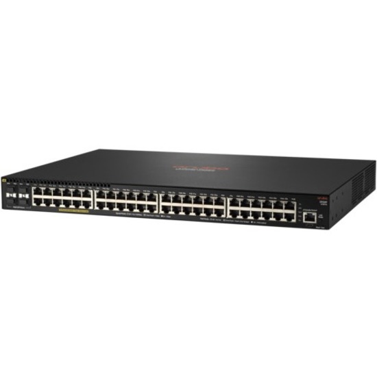 HPE 2930F 48G PoE+ 4SFP 740W Switch - 48 Ports - 2 Layer Supported - Modular - 4 SFP Slots - 980 W Power Consumption - Twisted Pair, Optical Fiber - Rack-mountable