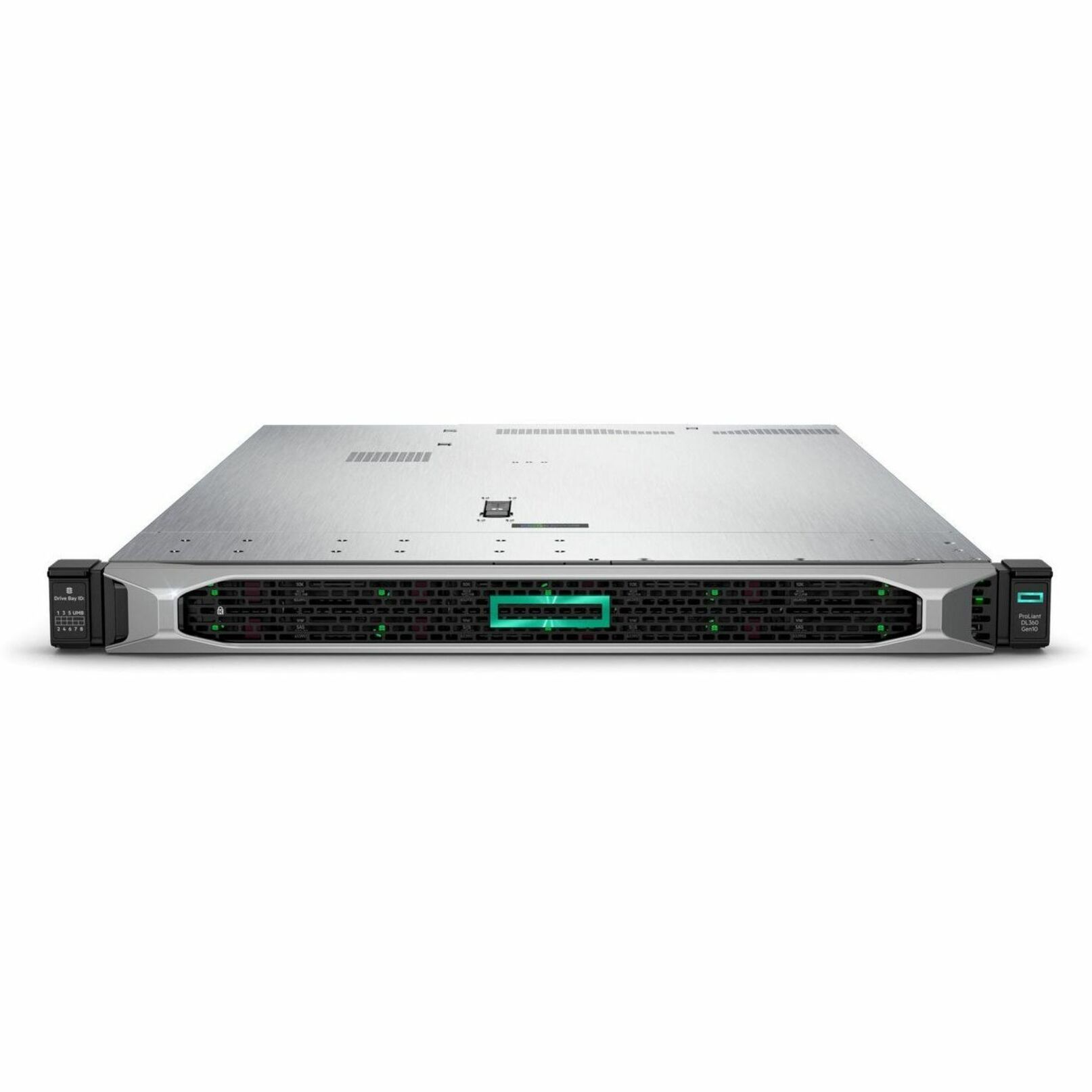 HPE ProLiant DL360 G10 1U Rack Server - 1 x Intel Xeon Silver 4210R 2.40 GHz - 32 GB RAM - 12Gb/s SAS Controller - Refurbished - Intel C621 Chip - 2 Processor Support - 1.54 TB RAM Support - DDR4 SDRAM Up to 16 MB Graphic Card - Gigabit Ethernet - 8 x Total Bay(s) - 8 x SFF Bay(s) - Hot Swappable Bays - 1 x 800 W - Intel Optane Memory Ready