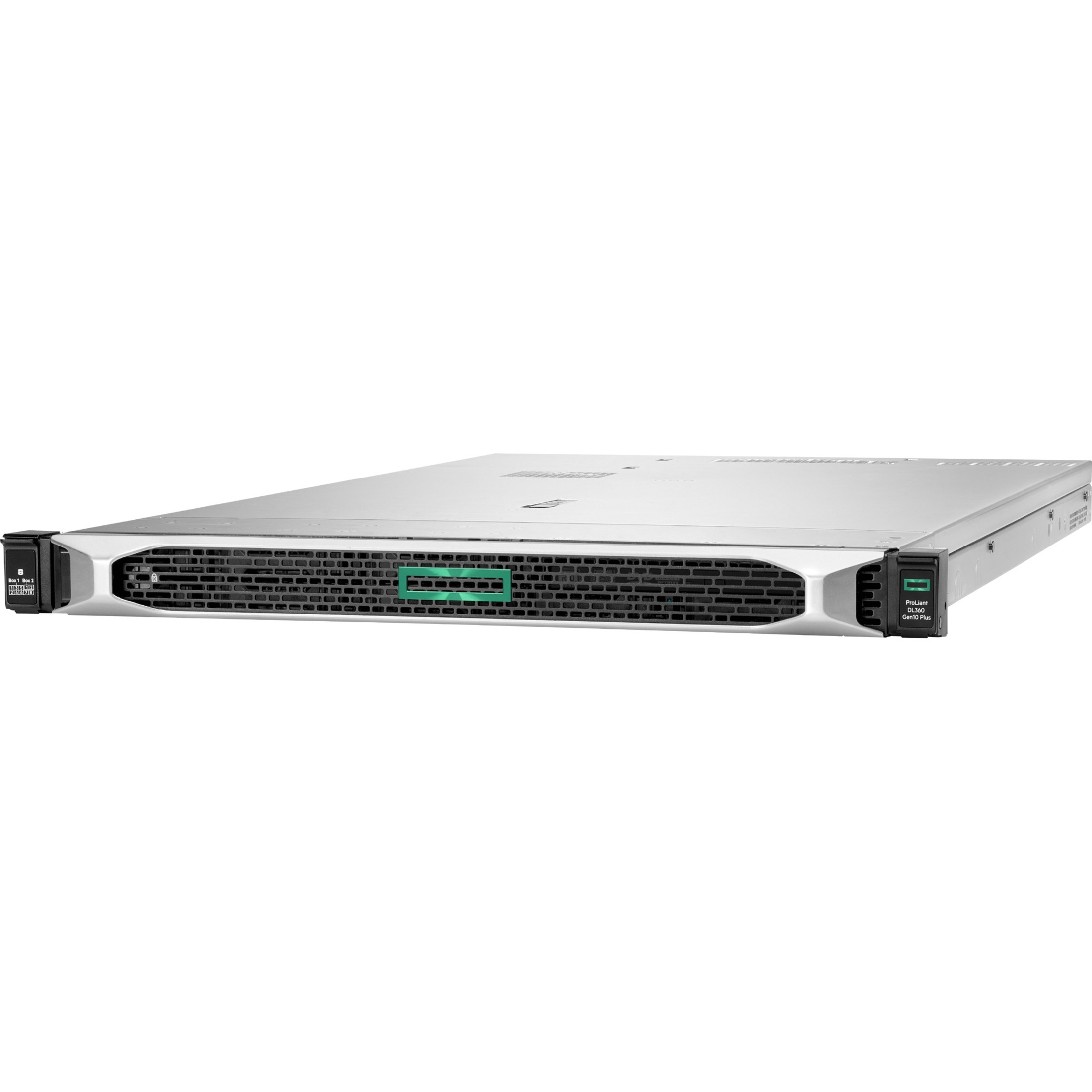 HPE ProLiant DL360 G10 Plus 1U Rack Server - 1 Xeon Silver 4309Y 2.80 GHz - 32 GB RAM - 12Gb/s SAS Controller - Intel C621A Chip - 2 Processor Support - 2 TB RAM Support - DDR4 SDRAM Up to 16 MB Graphic Card - 10 Gigabit Ethernet - 8 x Total Bay(s) - 8 x SFF Bay(s) - Hot Swappable Bays - 1 x 800 W - Intel Optane Memory Ready