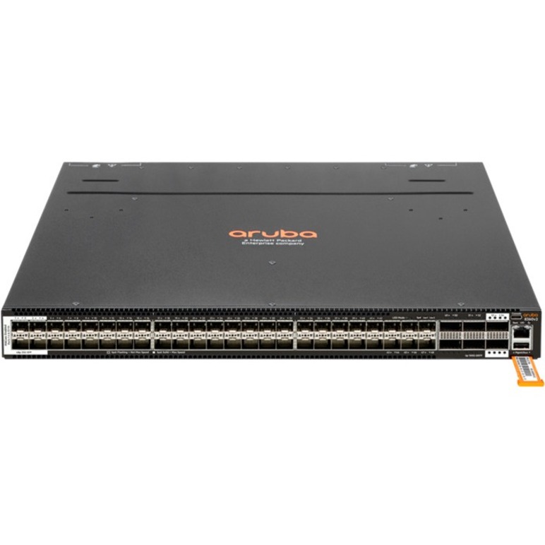 HPE 8360v2- 32Y4C Ethernet Switch - Manageable - 25 Gigabit Ethernet, 100 Gigabit Ethernet - 25GBase-X, 100GBase-X - 3 Layer Supported - Modular - 425 W Power Consumption - Optical Fiber - 1U - Rack-mountable - Lifetime Limited Warranty - TAA Compliant